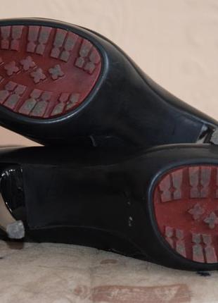 Черные кожаные ботинки berloni4 фото