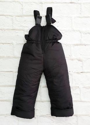 Зимний детский раздельный комбинезон для девочки, полукомбинезон и куртка 86-124 см6 фото