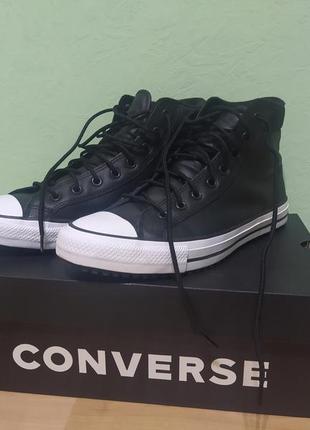 Кеді осінньо-зимові converse chuck taylor all star boot - оригінал