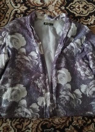 Жакет болеро накидка кардиган укорочений піджак