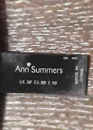 Брендовый шикарный эротичный бюстгалтер р.36 f 80 f  от ann summers  косточки поролон кружево4 фото