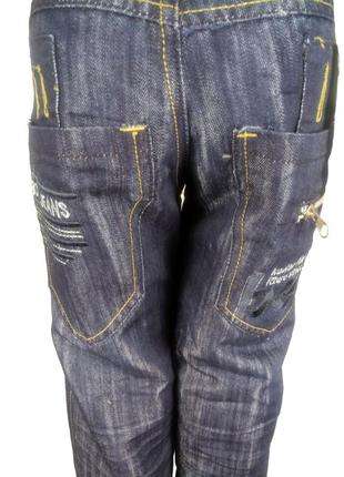 Брюки джинсовые для мальчика подростка переливающие6 фото