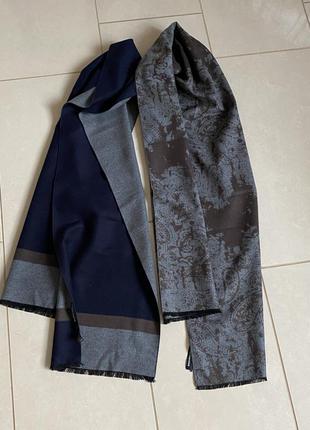 Шарф мужской шёлк кашемировый / премиум бренд германии3 фото