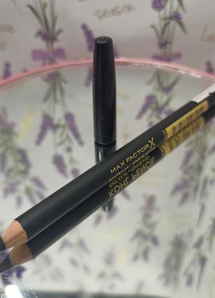 Олівець для очей max factor kohl pencil 20 чорний.3 фото