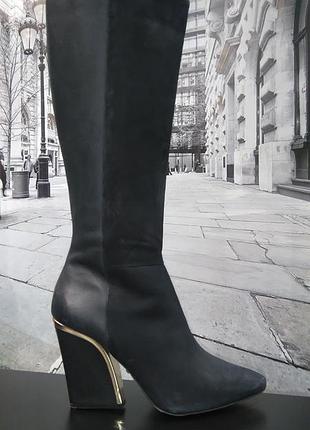 Kрасиві чоботи соггапо/ бразилія з натуральної комбінованої шкіри