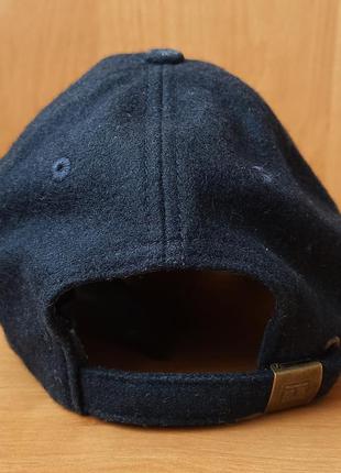 Синяя шерстяная кепка-бейсболка tommy hilfiger5 фото