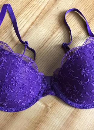 34b(75b)-calvin klein-кружевной бюстгальтер!