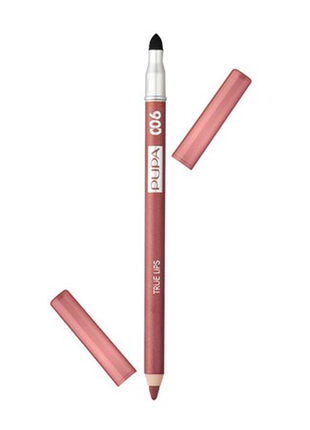 Олівець для губ pupa true lips 006 brown red, 1.2 г