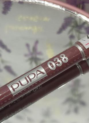 Олівець для губ pupa true lip pencil №38 rose nude 1.2 г1 фото