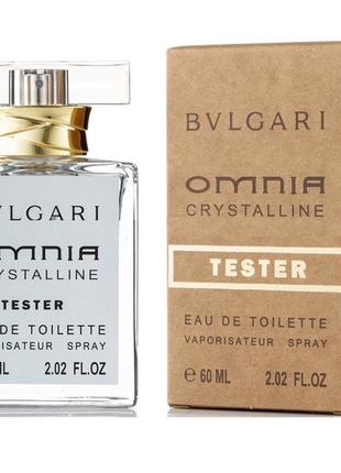 Женские духи bvlgari omnia crystalline tester 60 ml.