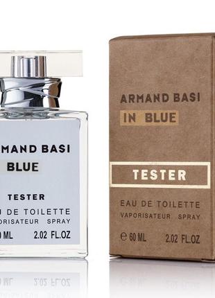 Чоловічі парфуми armand basi in blue tester 60 ml.