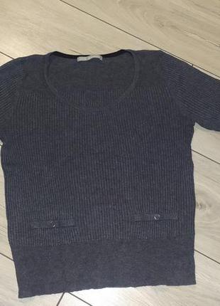 Класна кофточка в рубчик на четвертний рукав m&s woman, p. m/l