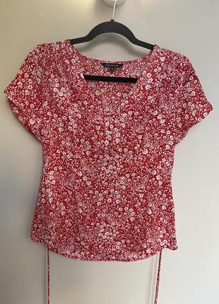 Шикарна блуза - футболка на зав’язку