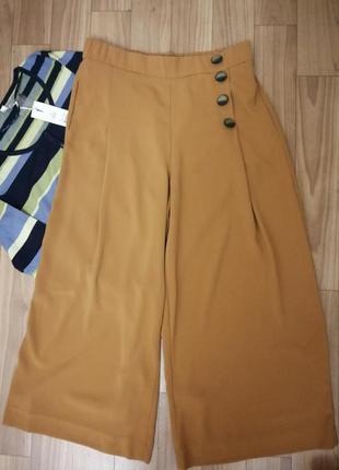 Класні штани палаццо бренду "zara" великого розміру.