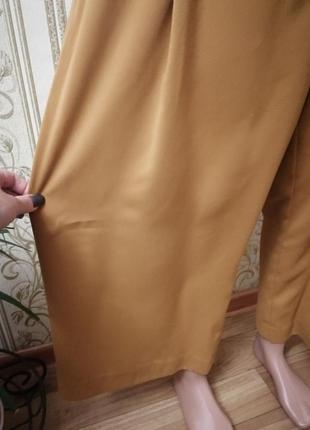 Классные  брюки палаццо бренда "zara" большого размера.4 фото