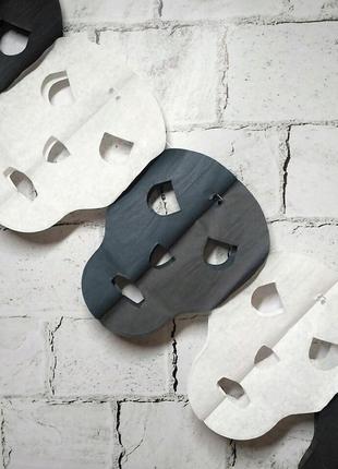 Гірлянда-розтяжка паперова на хеллоуїн, череп, 3 метри1 фото