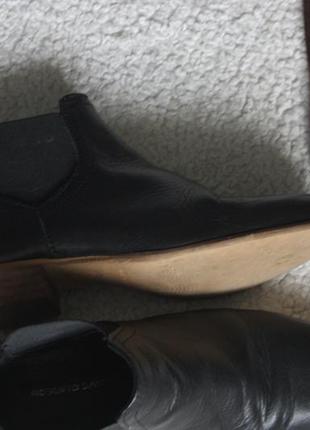 Кожаные ботинки челси туфли италия2 фото