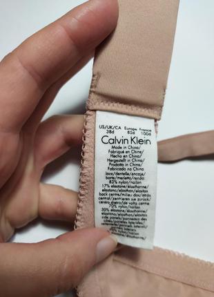 Пудровий бюстгалтер calvin klein оригінал, eur 85d/85д9 фото