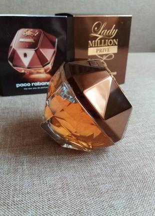 Парфюм paco rabanne "lady million prive" (80ml) оригинал2 фото