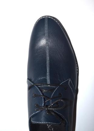 Обувь больших размеров мужские кожаные синие туфли rosso avangard carlo bs attraente ocean depth9 фото