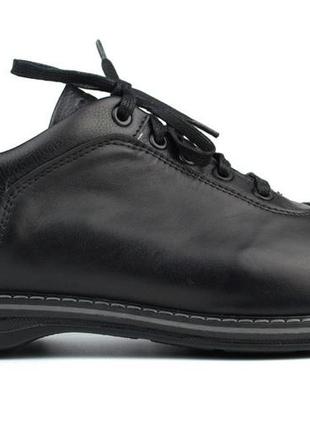 Туфли облегченные черные кожаные демисезонная мужская обувь больших размеров rosso avangard ragn comfort bs3 фото