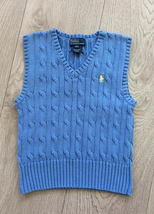 Жилетка polo ralph lauren 2 года