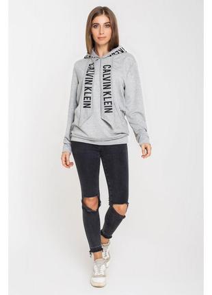 Молодіжна толстовка з капюшоном колінс, в кольорах (44-52) сірий
