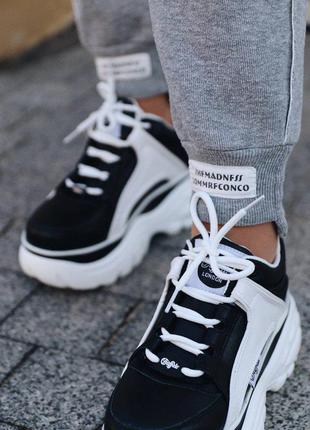 Кроссовки женские b. black white