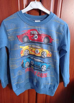 Кофта для хлопчика на байці на 7-8рв дуже хорошому стані