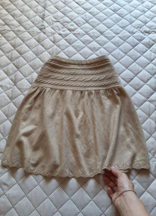 Трикотажная юбка бохо1 фото