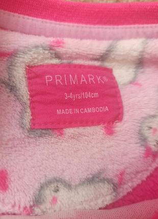 Піжама primark 3-4р 4