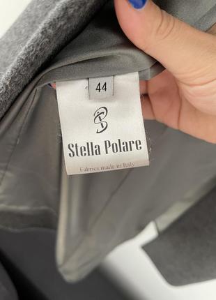 Шерстяне сіре пальто шерстяне сіре пальто stella polare4 фото
