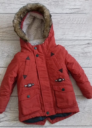 Теплая демисезонная куртка marks and spencer, деми куртка marks and spencer