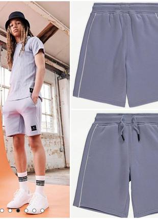 Holyfield dusty blue shorts xs, 8-10 років