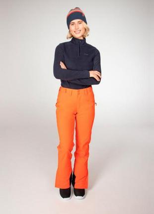 Лыжшые штаны, штаны мембрана для сноуборда, оранжевые, protest, 10k2 фото