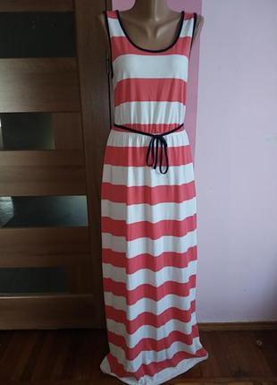 Esmara платье плаття длинное в пол пляжное2 фото
