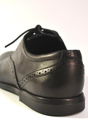 Мужская обувь больших размеров батальная туфли кожаные черные на каждый день rosso avangard felicete crock6 фото