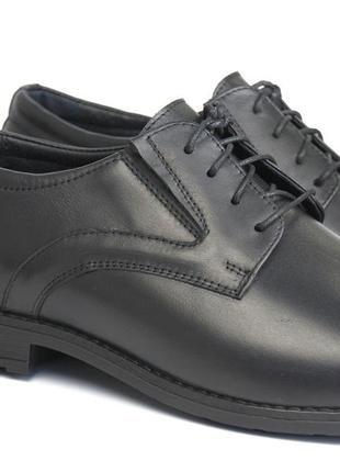 Дерби кожаные туфли черные с резинками на полную стопу обувь rosso avangard derby rezblack6 фото