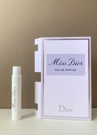 Miss dior eau de parfum dior пробник2 фото