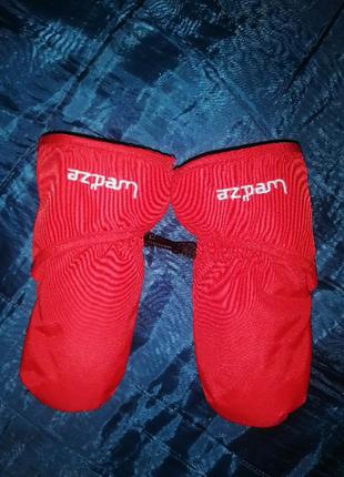 Варежки тёплые, без пальчиков