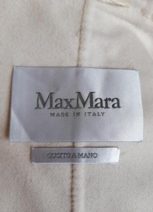 Брендовое пальто из шерсти и кашемира на запах в стиле халата кимоно max mara9 фото