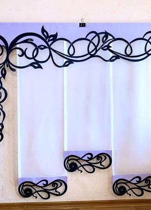 Шторки на кухню ажур і панельки