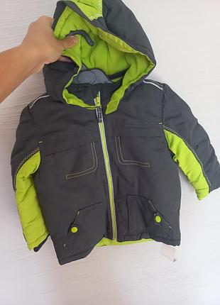 Теплая куртка 3-4 года