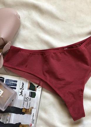 Брендовий червоні трусики від chantalle