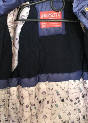 Пальто для девочки/ зимнее пальто 116 3