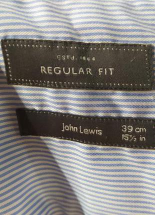 John lewis men мужская рубашка 100 % cotton оригинал10 фото