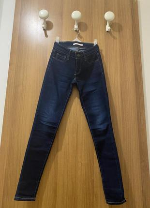 Фирменные женские джинсы скинни levi’s 711 оригинал!3 фото