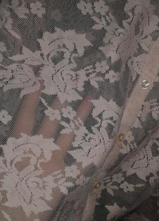 Ажурная нежная блуза5 фото