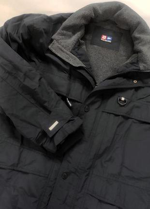 Marks & spencer очень красивая черная куртка с  лёгким, тонким капюшоном (прячется в воротник)10 фото