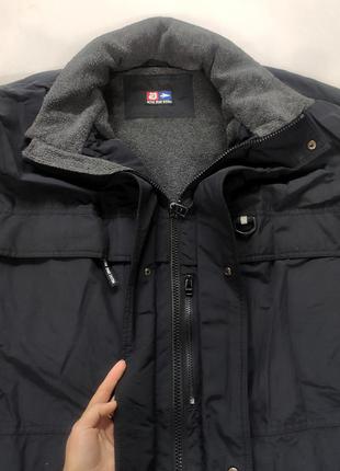 Marks & spencer очень красивая черная куртка с  лёгким, тонким капюшоном (прячется в воротник)4 фото